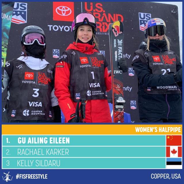 开云官方网站-一周双冠！谷爱凌U型场地技巧世界杯美国站再摘金