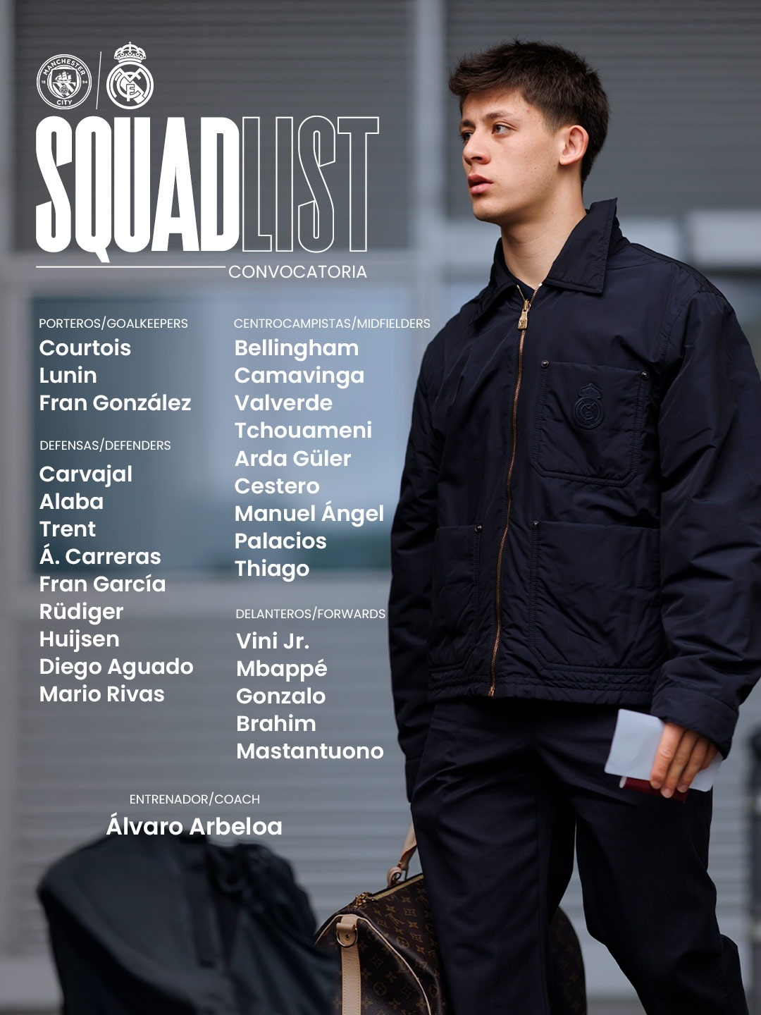 开云官方网站-皇马客战曼城名单:姆巴佩、贝林、卡雷拉斯回归!含4名18岁小将